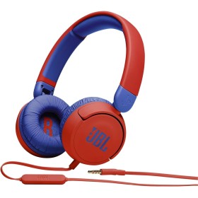 JBL JR 310 Auriculares con cable, para niños, con volumen reducido, auriculares supraaurales cómodos y ligeros, con micrófono,