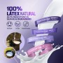 PORTENTUM Gomas Set de 5 Bandas Látex 100% y Bolsa Almacenamiento para Las Cintas elasticas musculacion, Unisex Adulto