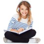 JBL JR 310 Auriculares con cable, para niños, con volumen reducido, auriculares supraaurales cómodos y ligeros, con micrófono,