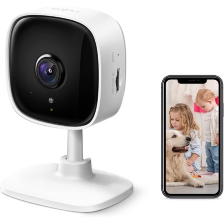 TP-Link IP Cámara Vigilancia Wifi Interior, Ideal para Mirar Bebés o Mascotas, Detección de Movimiento, Works with Alexa Google