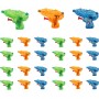 AMATOYS Pack de 24 Mini Pistolas De Agua para Niños - Juguete Divertido De Verano - Ideal para Playa, Piscina Y Jardín - Mini