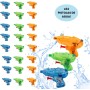 AMATOYS Pack de 24 Mini Pistolas De Agua para Niños - Juguete Divertido De Verano - Ideal para Playa, Piscina Y Jardín - Mini