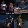 BIIB Regalos Originales para Hombre, Regalo Dia del Padre, Gadget Inusual Útil Guantes LED Luminosos, Dia del Padre Regalos,