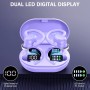 Auriculares Inalámbricos Deportivos, Nueva Auriculares Bluetooth 5.3 con HD Mic, 48H Cascos Inalambricos Bluetooth HiFi Estéreo,