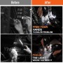 BIIB Regalos Originales para Hombre, Regalo Dia del Padre, Gadget Inusual Útil Guantes LED Luminosos, Dia del Padre Regalos,