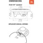 Altavoz JBL Club Marine 6 1/2'' - Altavoces Barco 2 vías Alto Rendimiento 225 W de Harman Kardon, Altavoz Marino Exterior IPx5