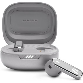 JBL Live Flex, Auriculares In Ear inalámbricos con estuche de carga inteligente, tecnología Bluetooth y de cancelación