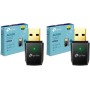 TP-Link Archer T2U Nano - AC600 Adaptador Wi-Fi Nano USB, doble banda 2.4 GHz / 5 GHz, compatible con Windows y MacOS