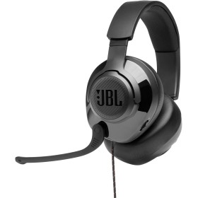 JBL Quantum 200 - Auriculares de Diadema con Cable para Videojuegos, Color Negro