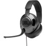JBL Quantum 200 - Auriculares de Diadema con Cable para Videojuegos, Color Negro