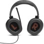 JBL Quantum 200 - Auriculares de Diadema con Cable para Videojuegos, Color Negro