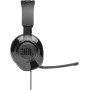 JBL Quantum 200 - Auriculares de Diadema con Cable para Videojuegos, Color Negro