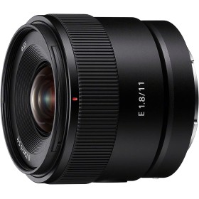 Sony E 11 mm F1.8 - Objetivo Zoom Gran Angular APS-C (SEL11F18), Negro