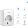 Tapo P100 - Smart WiFi Plug, control remoto vía app, temporizadores y horarios configurables, enlace de ahorro de energía,