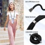 Pnakqil Funda para OPPO A5 Pro 4G/5G con Cuerda, Carcasa Transparente Silicona Colgar Collar Correa de Cuello Cadena Cordón para