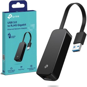 TP-Link UE306 -Adaptador USB 3.0 A Gigabit Ethernet 10/100/1000, Diseño Plegable, Plug & Play, Compatible con Nintendo Switch,