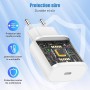 Cargador Carga Rapida iPhone 16 15 Apple Original,20W USB C Enchufe con 2M+2M Cable Cabezal Adaptador Pared Charger Corrient