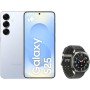 SAMSUNG Galaxy S25 256GB Menta + Galaxy Buds3 Pro - Móvil con IA, Galaxy AI, Dual SIM con Auriculares inalámbricos