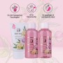 Accentra - set de ducha para mujer LAVANDA en una hermosa caja de regalo - set de cuidado y bienestar de 3 piezas con gel,