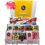 Valeli, Chocolates y Golosinas Cesta dulces y chocolatinas, Caja Regalo Original: Cumpleaños - 1 kg paquetes, bolsas