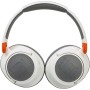 JBL JR 460NC - Auriculares inalámbricos con cancelación de ruido para niños, color blanco
