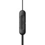 Sony WI-C200 - Auriculares in ear inalámbricos más ligeros y con hasta 15 h de autonomía, negro