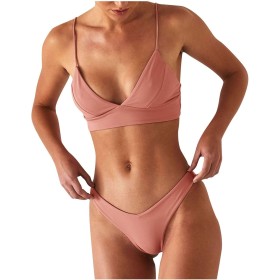 uxxnjfg Bikini Sexy Mujer Tanga Traje de Baño Mujer Dos Piezas 2024 Reductor Micro Mini Bikinis Deportivo Brasileño Bañador