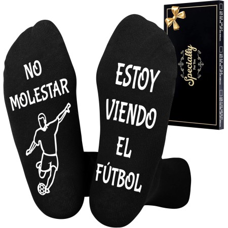 Rebundex Hombre Regalos Originales para Hombre Regalo Padre Abuelo Calcetines Divertidos Antideslizantes Algodón para Abuelo