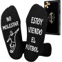 Rebundex Hombre Regalos Originales para Hombre Regalo Padre Abuelo Calcetines Divertidos Antideslizantes Algodón para Abuelo