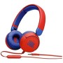 JBL Jr310BT - Auriculares inalámbricos para niños, Color Rojo y Azul