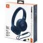 JBL Tune 520 C Auriculares con Cable, Ajuste cómodo, micrófono, Sonido Pure Bass, preajustes de ecualización, conectividad