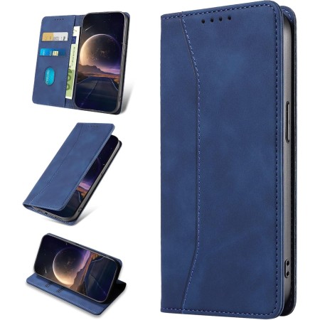 KANVOOS Funda para Realme 7 4G, Funda Tapa Libro Movil de Cuero PU [Ranura para Tarjeta], Flip Case Billetera Carcasa para