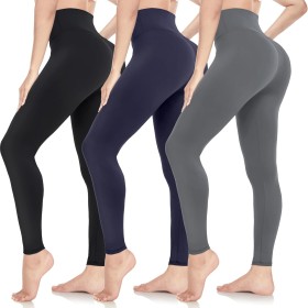 ACTINPUT Leggings Mujer Fitness Pantalones de Yoga Elásticos Push Up Deporte Cintura Alta Mallas Pantalones Deportivos Leggins