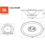 JBL Altavoz Club 964M Gen 3 - Altavoces Coche Ovalados 6x9 Harman Kardon para una Actualización Superior de Parlantes - 3 vías,