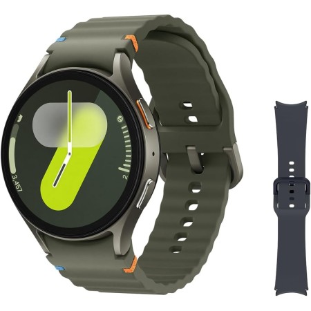 Samsung Galaxy Watch7 4G LTE + Correa - Smartwatch 44mm, Control de Salud, Seguimiento Deportivo, Verde (Versión Española)