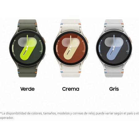 Samsung Galaxy Watch7 4G LTE + Correa - Smartwatch 44mm, Control de Salud, Seguimiento Deportivo, Verde (Versión Española)