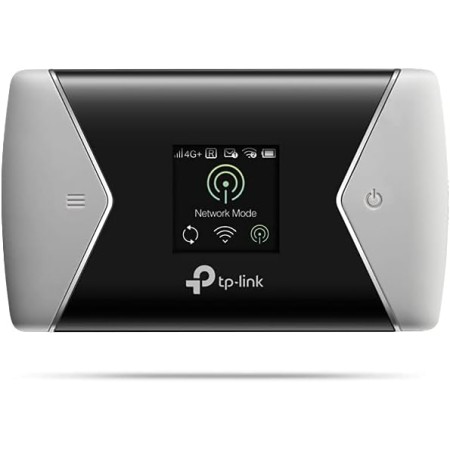 TP-Link M7450 - Router 4G (CAT6) Wi-Fi Portátil, MiFi, 300 Mbps a Doble Banda, Batería 3000 mAh, Ranura Tarjeta SIM, Pantalla