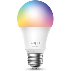 TP-Link Tapo L530E - Bombilla LED inteligente Wi-Fi, multicolor, regulable, E27, 8.7 W 806 lm, compatible con Alexa y Google