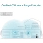 TP-Link Repeater RE605X - AX1800 Wi-Fi 6 Range Extender, Black