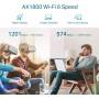 TP-Link Repeater RE605X - AX1800 Wi-Fi 6 Range Extender, Black