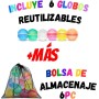 Globos de Agua Reutilizables,Juguete de Verano para Niños y Niñas, Juguetes de Playa para la Piscina para Edades de 3 a 12 años,
