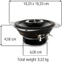 JBL Stage2 424 Juego de altavoces coche de 2 vías de Harman Kardon - 150 vatios JBL echo auto 10 cm