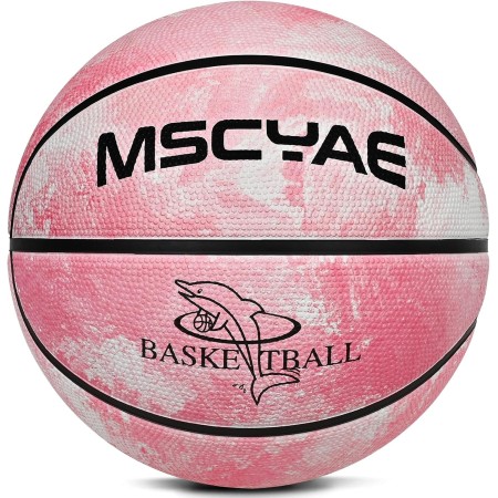 MSCYAE Balón de Baloncesto Tamaño 5,Baloncesto para Niños,Mini Baloncesto Tamaño 3 Ideal para Las Manos de los Niños