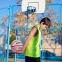 MSCYAE Balón de Baloncesto Tamaño 5,Baloncesto para Niños,Mini Baloncesto Tamaño 3 Ideal para Las Manos de los Niños