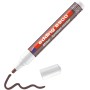 edding 8900 marcador para muebles - blanco puro - punta redonda 1,5-2 mm - para cubrir rasguños y desperfectos en chapa, madera