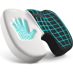 FORTEM Cojin Silla Oficina, Almohada En Forma De U, Cojín de Espuma Viscoelástica, Almohada Antideslizante para Sentarse en