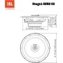 JBL Stage1 GEN2 62 – 6.5 Inch (165mm) 2-Way Coaxial Car Speakers – 50W RMS – 220W Peak – OEM Fit – with Grilles – Car Audio