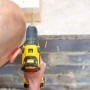 STANLEY FATMAX Taladro Percutor Sin Cable V20 (18V), Motor Sin Escobillas, 80Nm, 2 Baterías 2Ah, Cargador, Maletín, Portabrocas