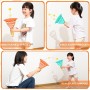 Captura Bolas Raqueta Set, Juego de Bola y Lanzamiento Playa Agua Jardin Exterior Interior Piscina Terraza, 4 Palas y 4 Bolas