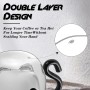 Qinhai Gato Tazas de Café de Cristal,Vasos de Doble Pared con Asa,Tazas de Té de Vidrio Borosilicato, Regalos para Cumpleaños